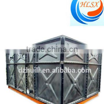 The best price!! export hot dipped galvanized steel water storage tanks/waste water storage tank