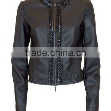 2015 Wholesale New Style Coat Fashion Biker Sexy Skinny Jackets For Women