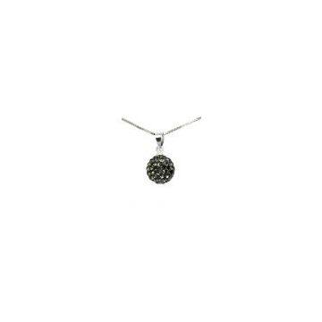 shamballa pendant silver jewelry #17