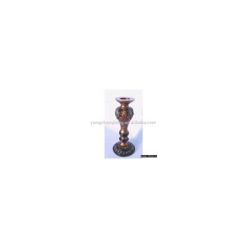 polyresin candle holder classical style
