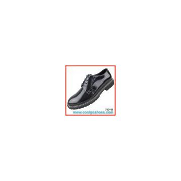 Men patent leather casual shoes from China