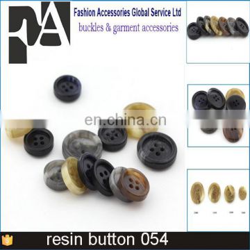 black coffee 4-Holes round Button resin button plastic cloth buttons sewing accessory