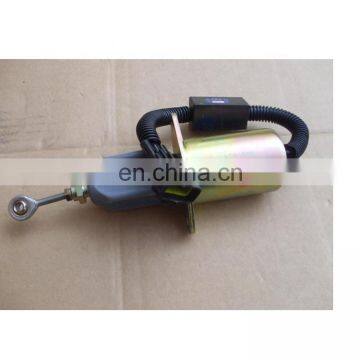 Dongfeng tianlong truck 12v diesel engine spare parts shutoff solenoid 3977620