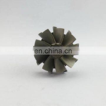 GT1749V 434533-0018 434533-0023 37.30/43.00mm 9 blades turbine shaft wheel for 712766-0001/2 716665-0001/2 750718-0001