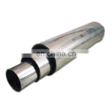 Zinc coat iron pipes for furniture 17mm od steel pipe