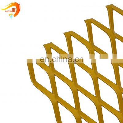 Decorative White Diamond Aluminum Expanded Metal Mesh