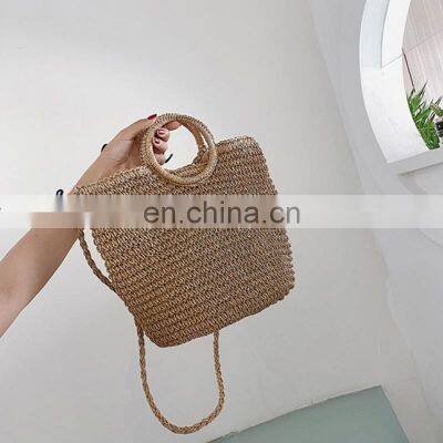 Rustic Hot Sale Unique Straw HandBag Vietnam Supplier Vintage Beach Handbag Wholesale in Bulk