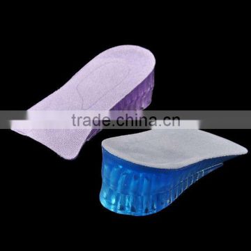 silicone increasing in shoe insole