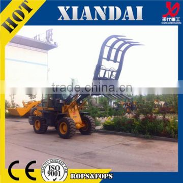 XD922E 1.8T Grass Grab Loader with CE FOR SALE (Fram equipment machinery)Grass loader suger cane loader MADE IN CHNA