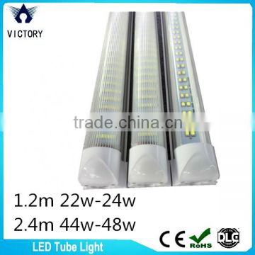 2016 the newest CE Rohs 120cm/240cm SMD2835 2 Row led t8 tube common power 22w/44w on sales