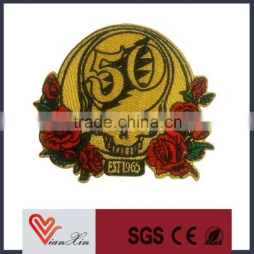 Wholesale cheap custom embroidered military patch, embroidery badge
