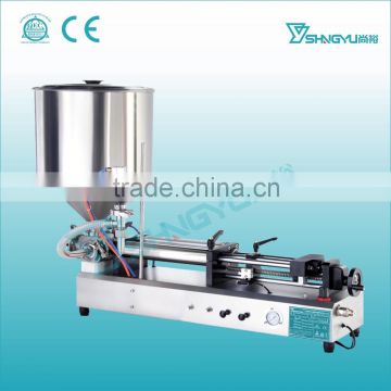 China supplier Guangzhou Shangyu ointment and liquid horizontal filling machine