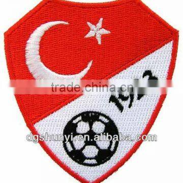 sport embroidery for football match