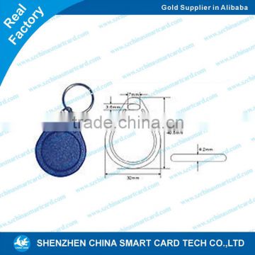Cheap ABS Contactless RFID Tag 125KHz With Metal Ring