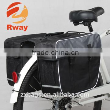 outdoor cycling 1680D bike rear rack twin pannier bag