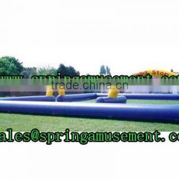 Best design PVC Tarpaulin 0.55 inflatable race track for zorb ball SP-SP052