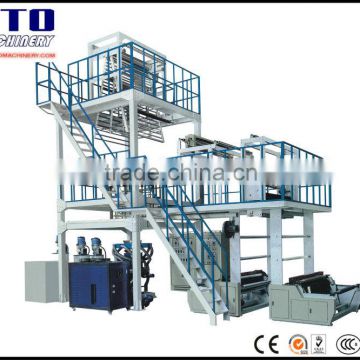 LDPE / LLDPE Three-Layer Co-Extrusion Blowing Film machine