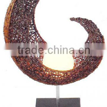 Halogen Rattan Table Lamp/Light with CE