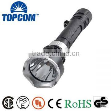 TP-52 Aluminum IP68 5Models 10w 50m deep 1000 Lumen Diving Flashlight