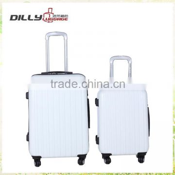 classical abs pc trolley bag, travel trolley luggage bag