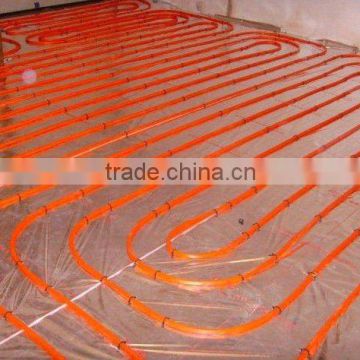 Top quality PERT plastic flexible flooring heating pipe made in China