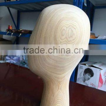 diaplay wooden head