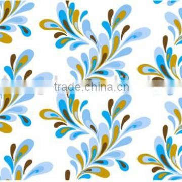 pvc tablecloth with lovely flowers for daily use easy to clean