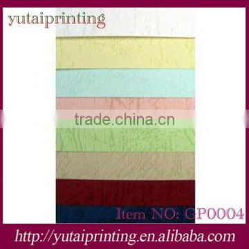factory price printable color goffered paper