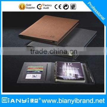 Huaben 2016 Custom grade Leather Notebook/journal