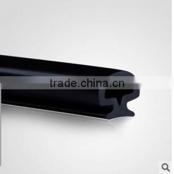 Professional U shape industry decorative material seal flexible strip extruded EPDM gasket decorative products A-17-6.5