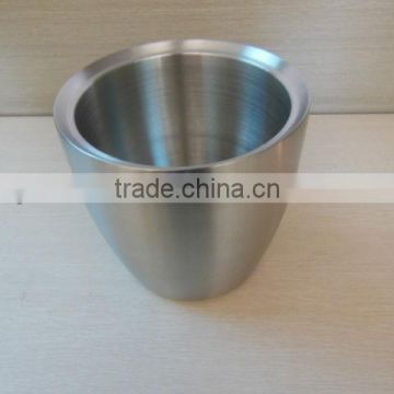 double wall drum shaped stainless steel ice bucket
