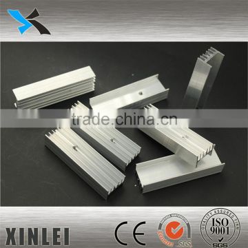 Aluminum profile cooler LED heatsink Made in China 50X15X10MM 0.2