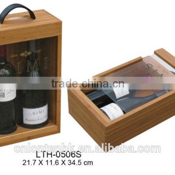 wooden wine humidor