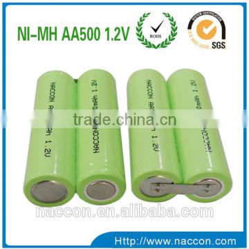 AAA NiMH Battery pack with 650mAh.t3t