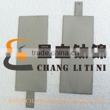 platinum titan anode plate for water treatment