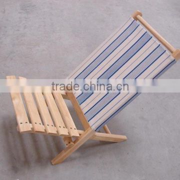 AE201 High quality Wooden Folding relaxing Beach chair