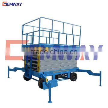 High Performance super quality hydraulic mobile trailer scissor lift