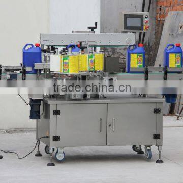 Two-sided self-adhesive labeling machine