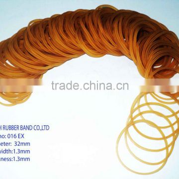 Rubber band size 016 EX / Natural color rubber band for large size width of elastic rubber bands