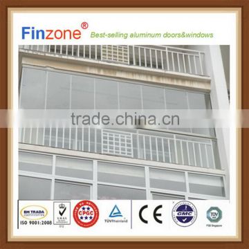 Top quality stylish smart glass balcony glazing