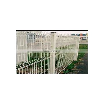 square post wire mesh fence