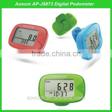 colorful fashionable design new products 2015 innovative pedometer promotion gifts