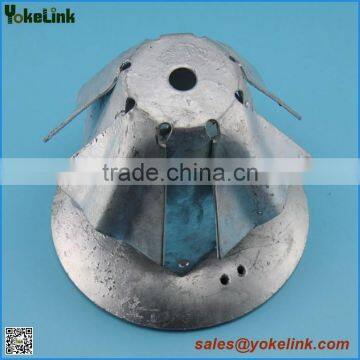 Utility anchor 8 way anchor expanding carbon steel expanding bust anchor