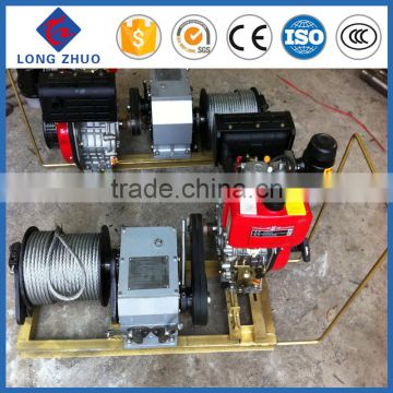 Motor/diesel/gasoline engine powered winch with high quality
