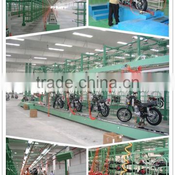 Automatic Motorcycle Assembly Line / Production Line with testing line