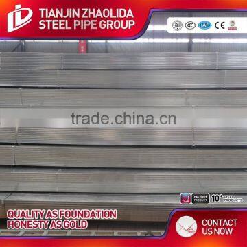 zinc coated 200 g - 500 g rectangular/ galvanized tubing used greenhouse of weight per ton