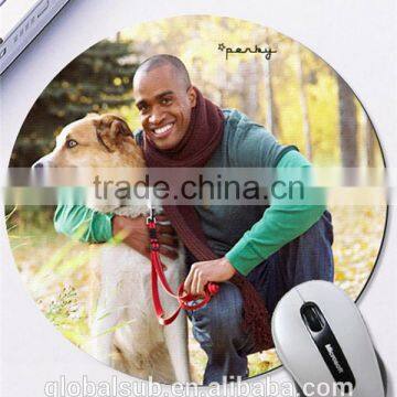 Round Gaming Mouse Pad Sublimation Mouse Pad Material