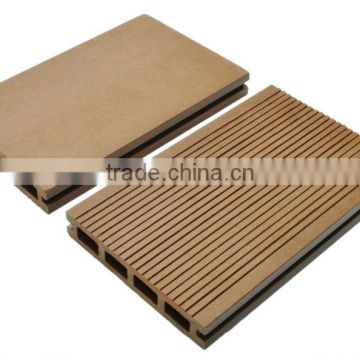 low carbon green material wpc decking for park/garden use