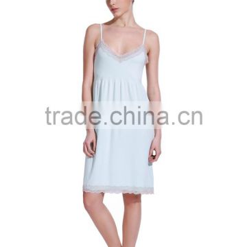 Deep V Seamless Sexy Dress for Women with lace Yiwu Seamless Factory