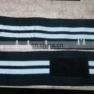 WeightLifting Training Wrist Wraps with White strips